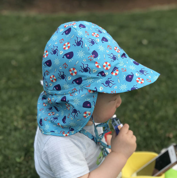 Boys and girl baby beach hat