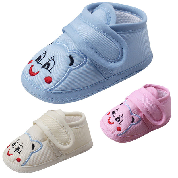 Non-Slip Male And Female Baby Toddler Shoes Cartoon Bear Baby Shoes